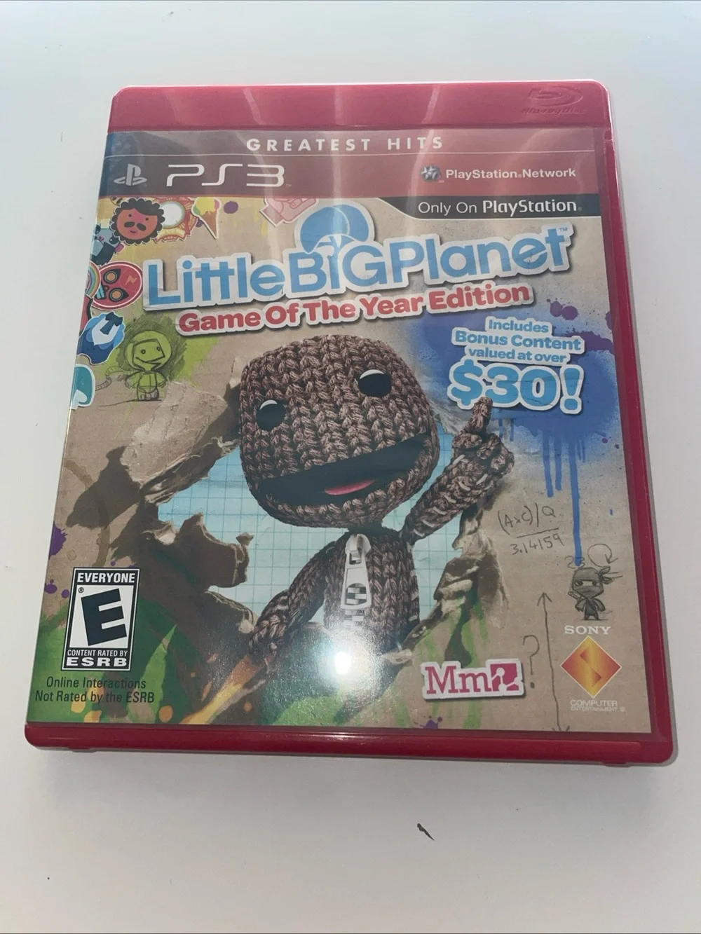 PS3 Little Big Planet 2 Rare Not For Resale Barcode 000000000000 Complete
